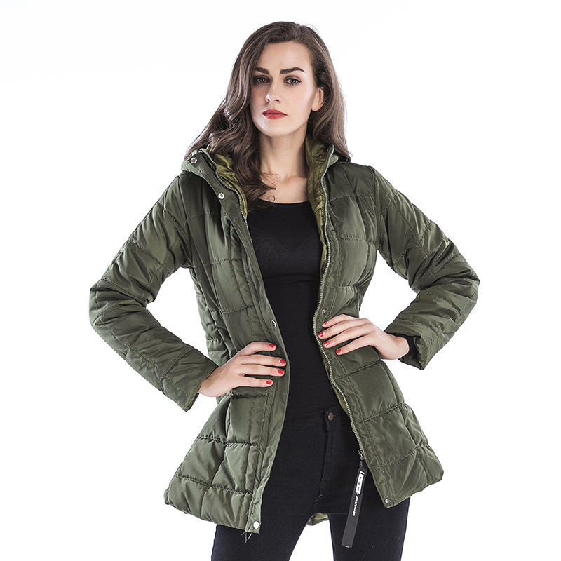 Manteau femme en Mélange de coton - Ref 3416225 Image 16