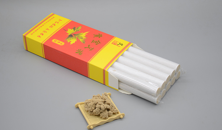 Five-Year Aged Moxa Sticks Ai Tiao Hand-Rolled Mugwort Rolls for Warm Moxibustion Home Wellness 10 Sticks key features