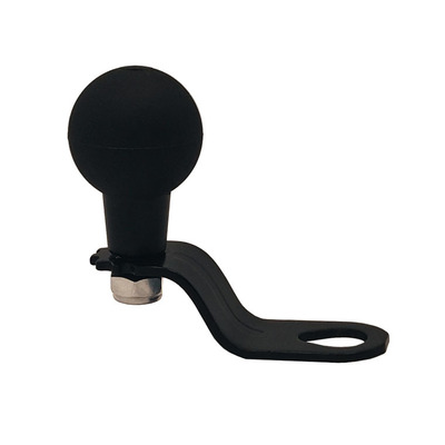 踏板车后视镜支架华为小米手机支架10毫米孔径大球头不锈钢固定座