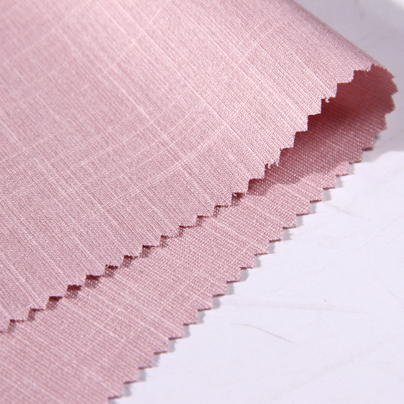 【新品】TR仿麻竹节衬衫布  时尚女装服装面料 涤粘混纺布料 订货