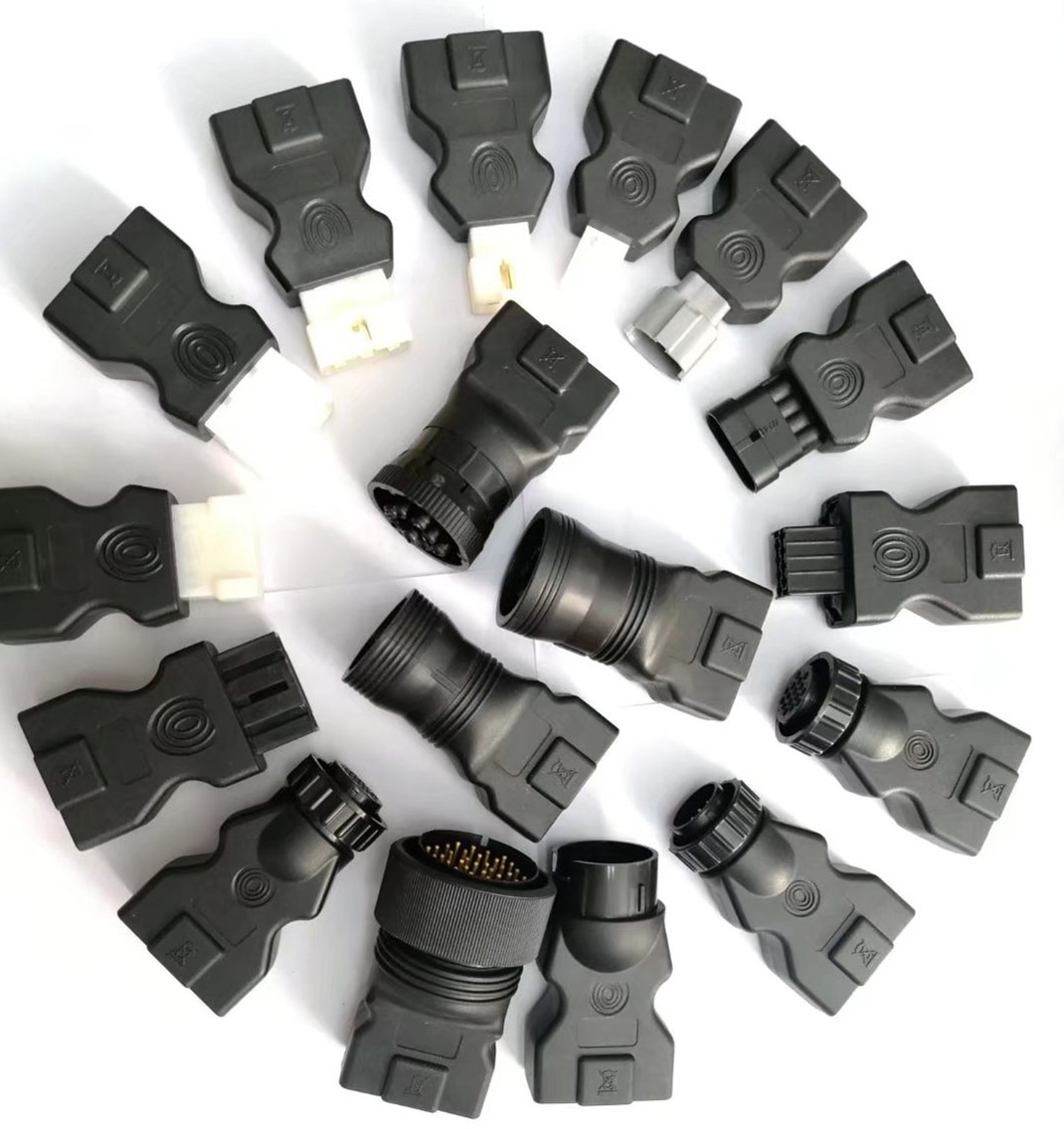 厂家生产汽车诊断线柴油汽油接头SCR尿素泵线OBDII汽车检测线小车