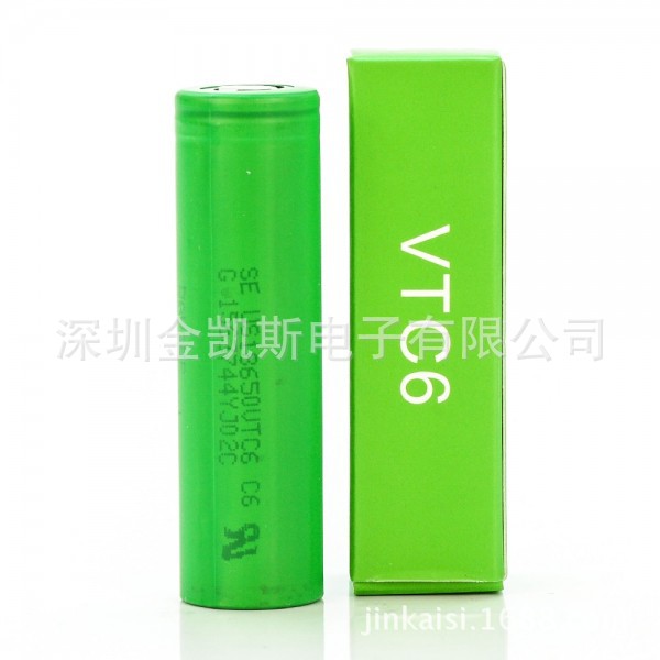 Sony/索尼US18650VTC6锂电芯3000mah 电钻，手电筒，扫地机器人电
