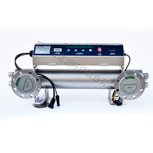進口美國萊少斯燈管過流式紫外線消毒殺菌器ZWX75-3處理水量24T/H