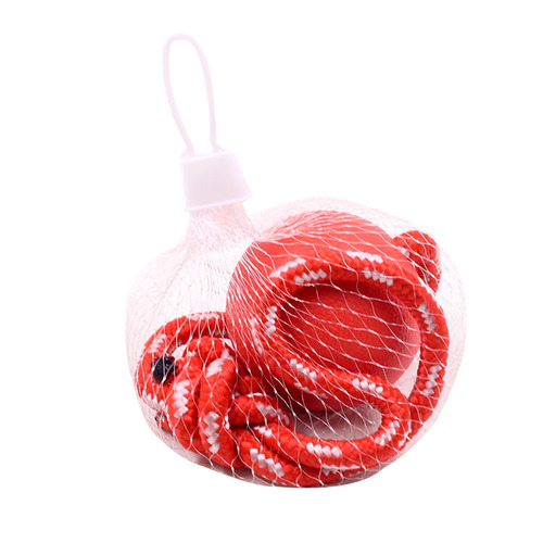 Dog Training Bite Resistant Ball Solid Pet Bouncy Ball Rope Portable Solid Ball Pet Toy