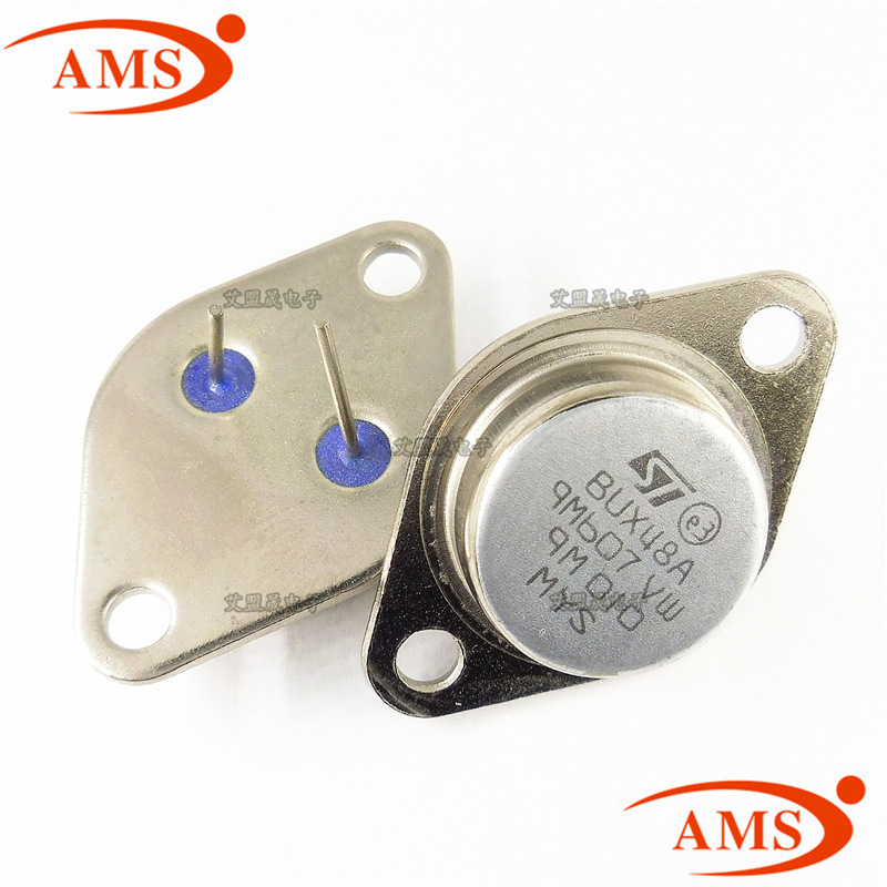 BUX48A 铁帽TO-3大功率插件 金封 NPN高频三极管 全新现货