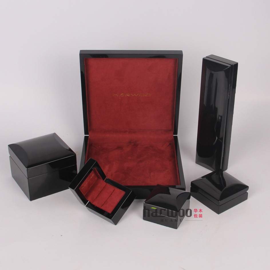 华木定制欧美风婚礼戒指饰品首饰盒钻戒首饰盒厂家盒创意包装盒