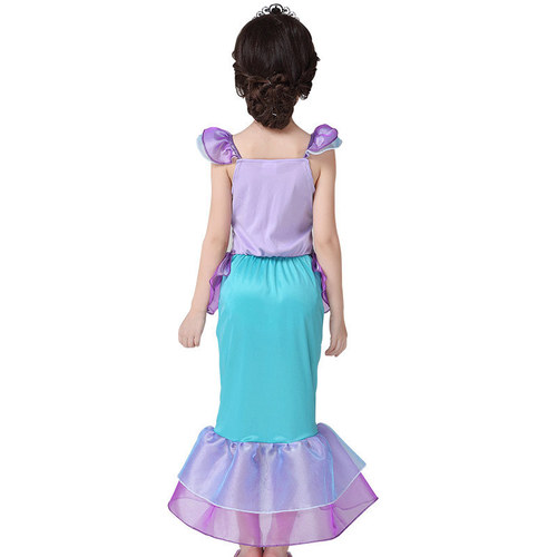 2019 Summer Children's Dress Thanksgiving Children's Day Performance Costume Mermaid Princess Dress Girls Dress