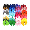 Accessory, children's hairgrip with bow, European style, 40 colors