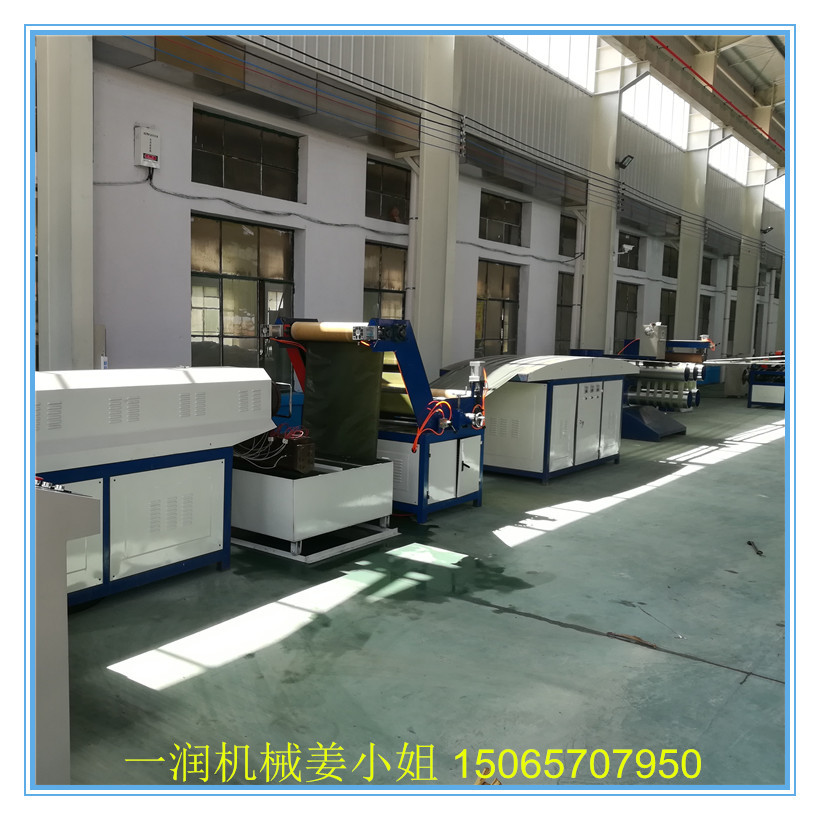 塑料PPPE撕裂膜拉丝拔丝生产线机组