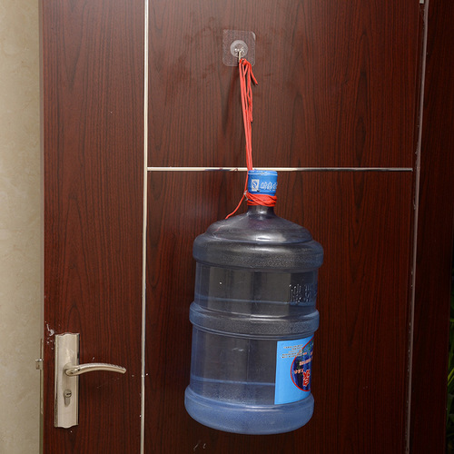 Strong Adhesive Clear Hooks Kitchen Hanger Invisible Wall Cup Hook Bathroom Creative Wall Mount Load-Bearing Nail-Free Hook