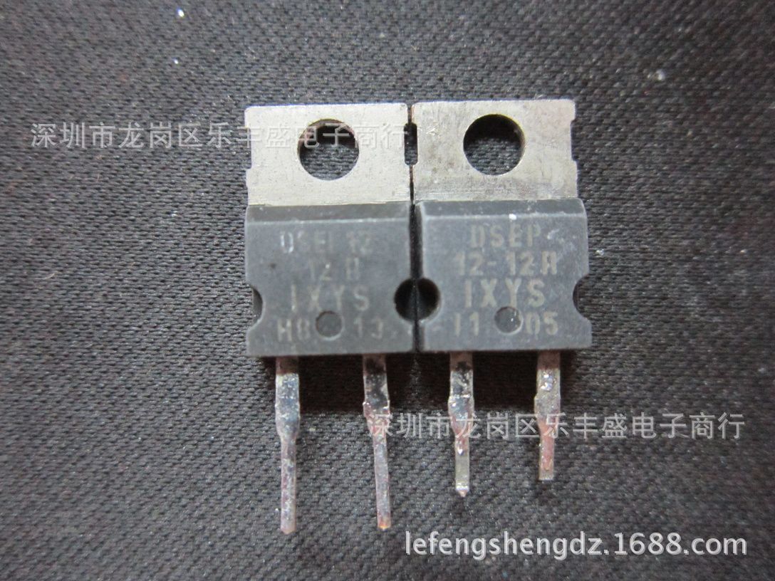 DSEI12-12A 拆机IXYS TO-220-2 超快速二极管 12A 1200V