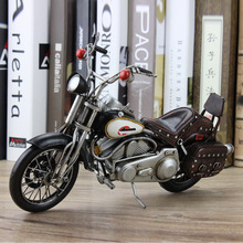 复古250型摩托车模型铁质手工艺装饰品金属模型摆件创意家居饰品