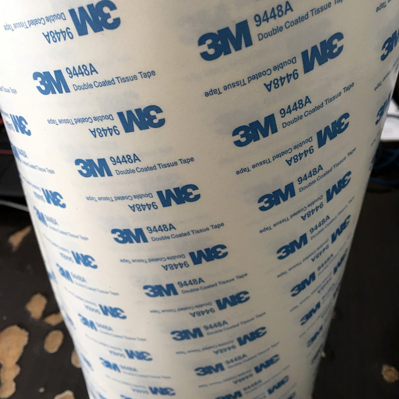 3M9448A白色雙面膠帶 無紡布超強力雙面膠帶 透明雙面膠