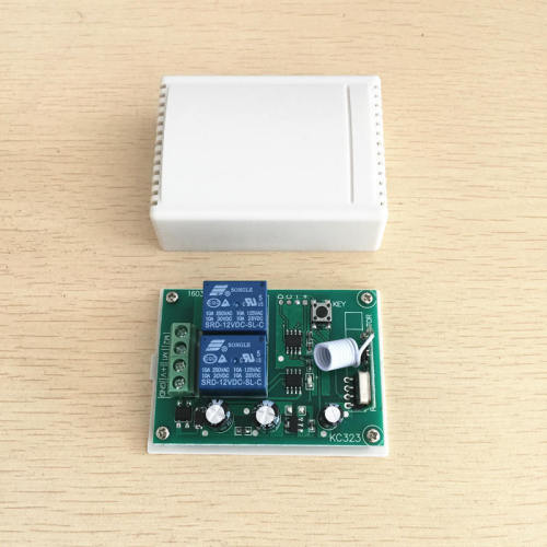 DC12V 2-way wireless remote control switch relay control board DC motor forward and reverse KR1202