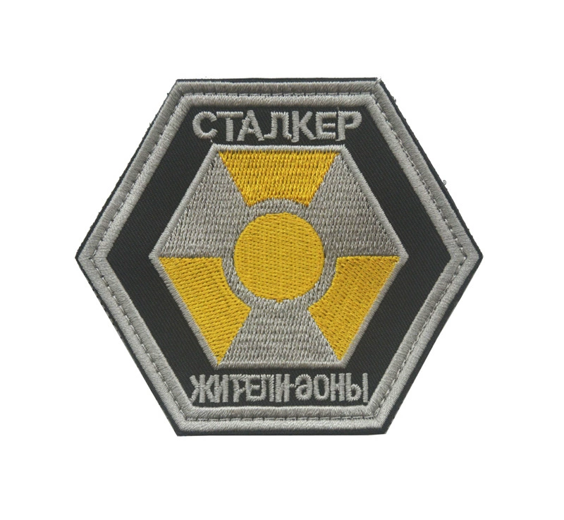 Нашивка Outdoor S.T.A.L.K.E.R. Stalker FACTION Sneessor с вышивкой в русском стиле