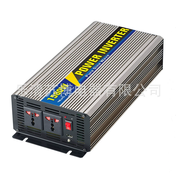 Солнечный фотоэлектрический Инвертор 1500W автомобиля полной мощности чистый синусоидальный инвертор