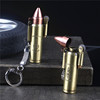 Bullet model Pendant Sander Fire Stone straight lighter creative personality Novelty metal inflatable lighter lighter