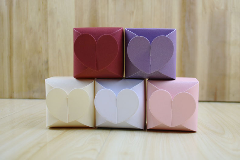 11g Weight Gift Wrapping Supplies Event & Party Supplies Daily Occasion Heart Shape Pattern Handmade Craft Heart Shape Paper Daily Gift Wrapping Supplies 1