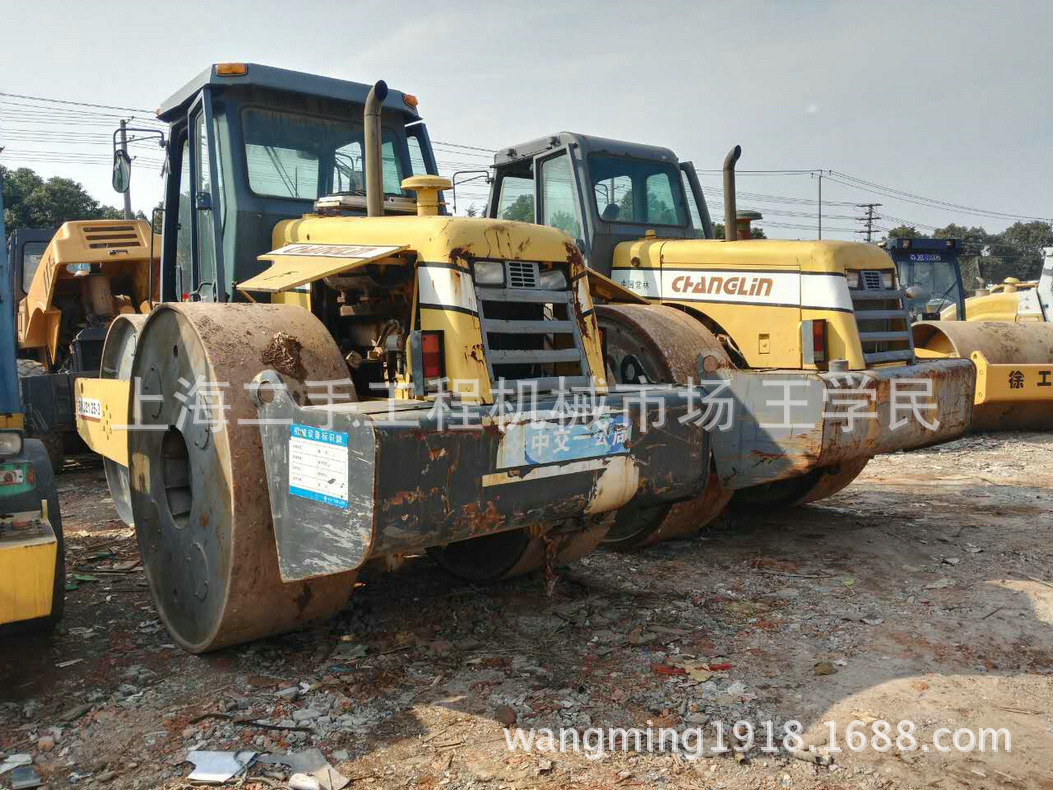 出售柳工铁三轮二手压路机21吨 24吨 27吨静压 静碾压路机