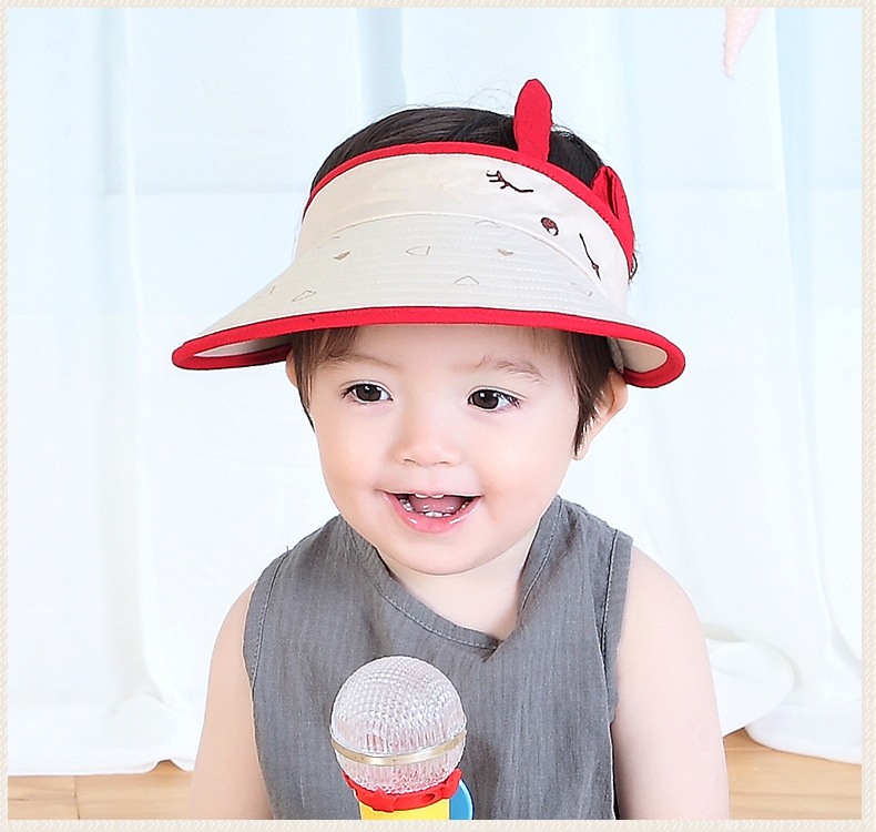 小兔大檐空顶帽_07
