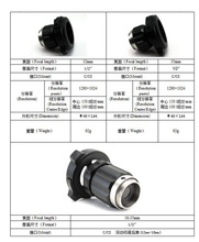 医用高清光学卡口 光学适配器 内窥镜镜头卡口系统配件