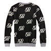 Autumn and winter sweater male baseball shirt sleeve head - 100 tide brand sports goods trade in Europe