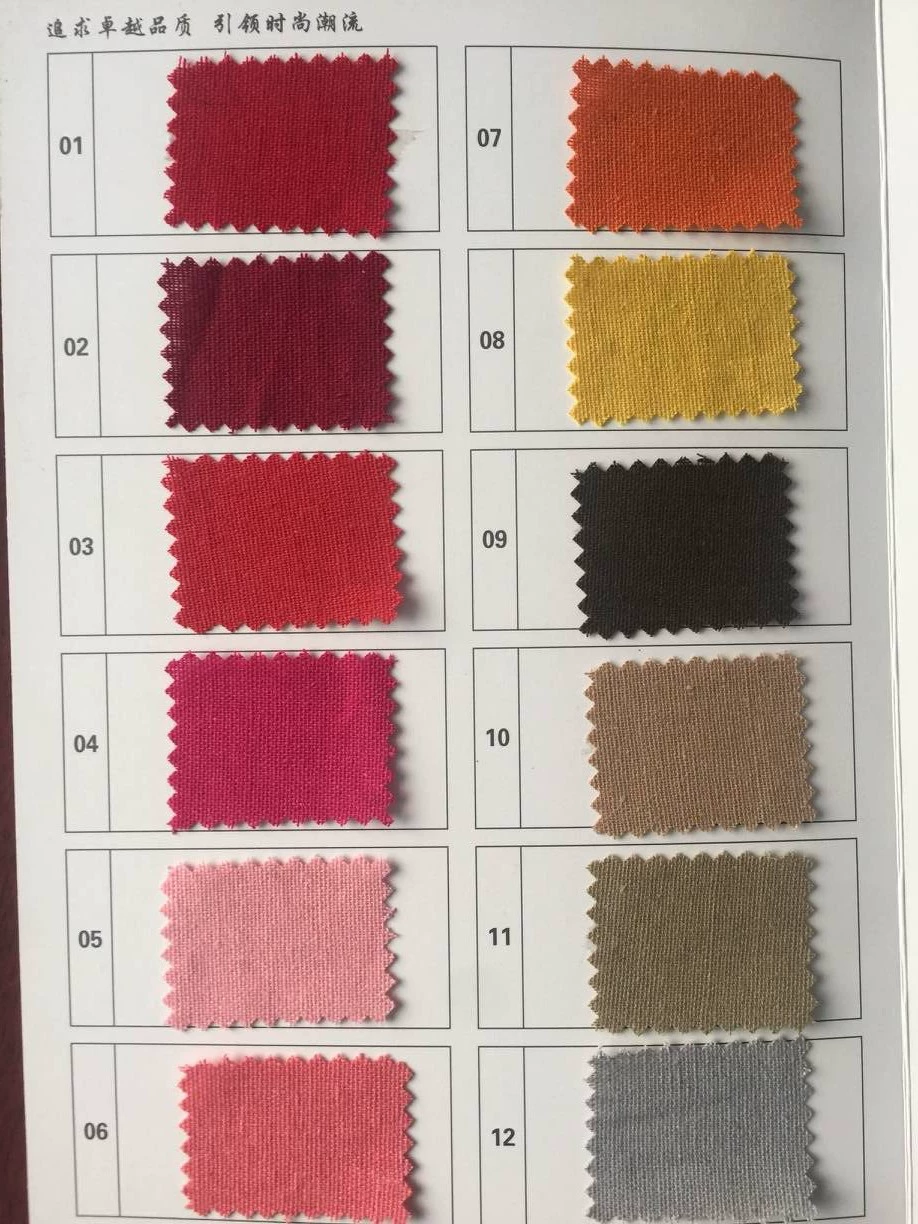 Прямые поставки с фабрики-Льняная крашение-окрашенная ткань-простая ткань для штор для дивана