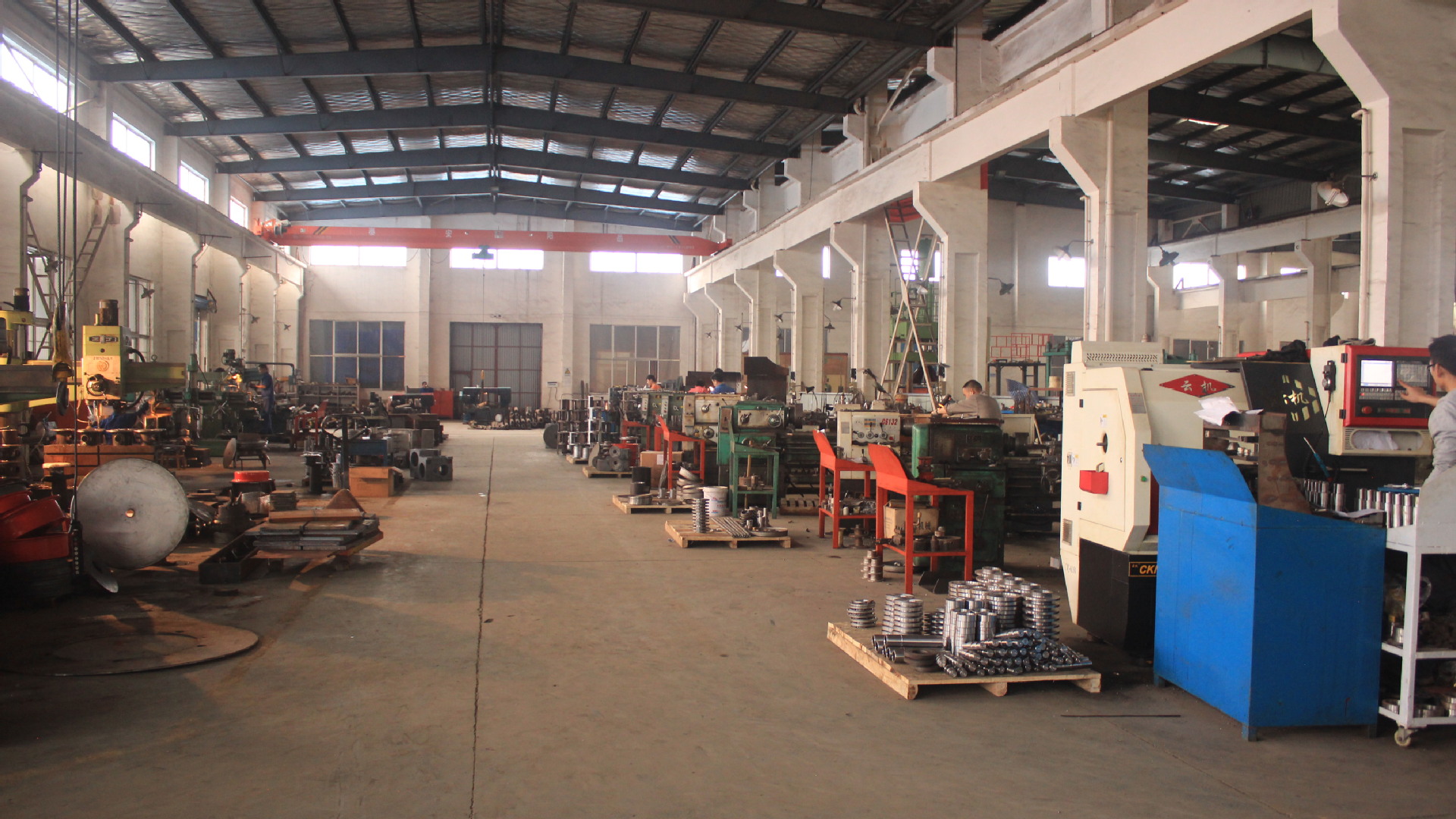 4机加车间一角