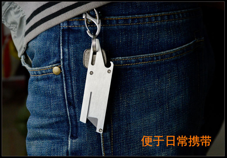 Couteau de survie INDéPENDANCE en Acier inoxydable - Ref 3398009 Image 14