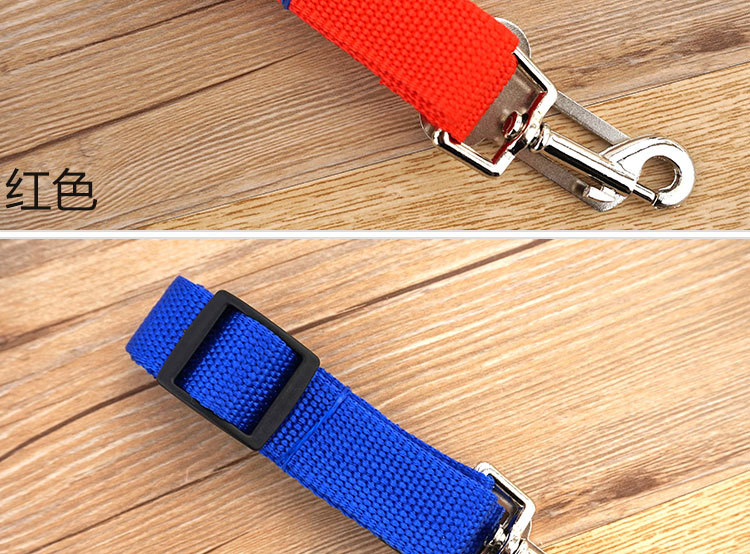 Factory direct sales of pet car safety belts for dogs and cats, car safety sockets, retractable and multi-color pet products detail image 9