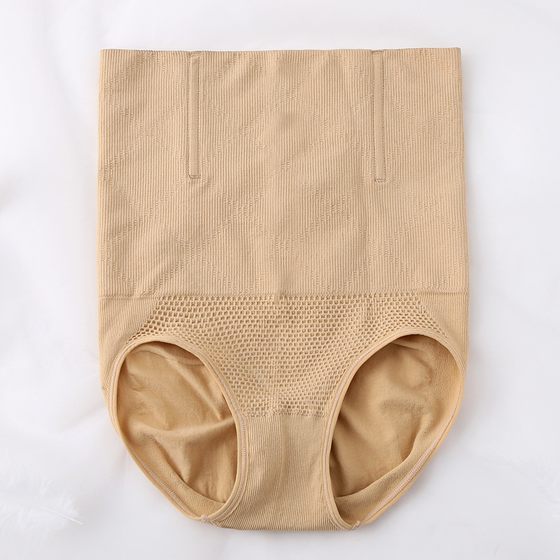 高腰产后无缝收腹内裤收腹裤无痕收胃提臀塑身美体裤女士塑身裤|ru