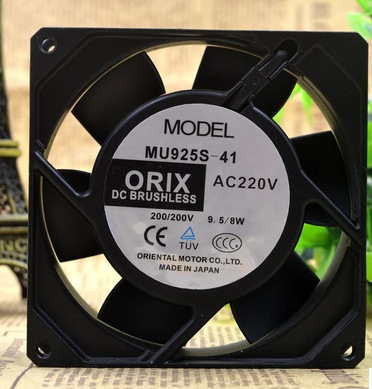 原装正品日本东方ORIX MU925S-41 200V 9.5/8W 9225 9cm 交流风扇
