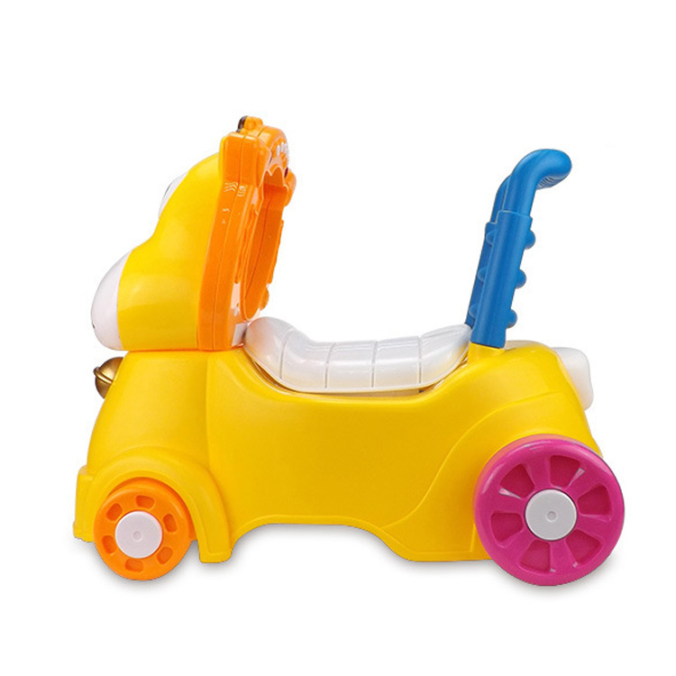 0-3 years old baby small horse shape riding car step stool toilet three-in-one baby potty training seat