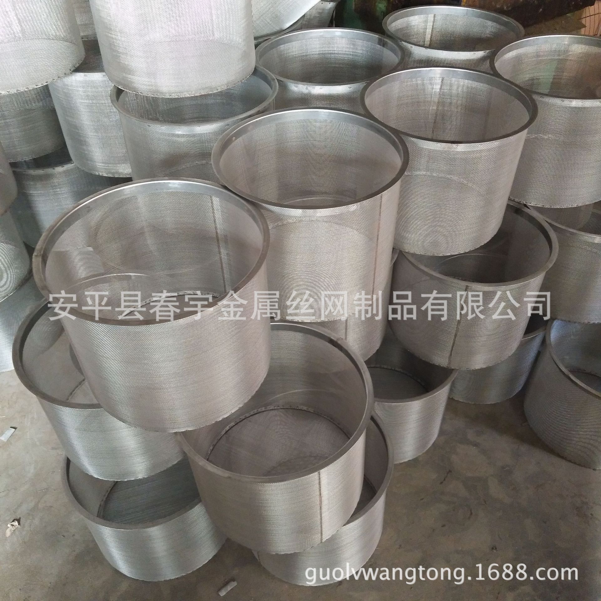 加工不锈钢双联过滤网40目60目100目200目白酒过滤器金属丝网滤袋