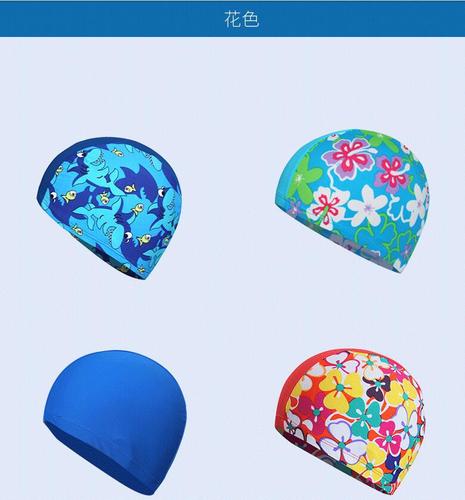 Swim Cap for Swim - Lycra Black Dive Cap with Hair Protection Nylon Cap Supporting Logo - Bulk Discount