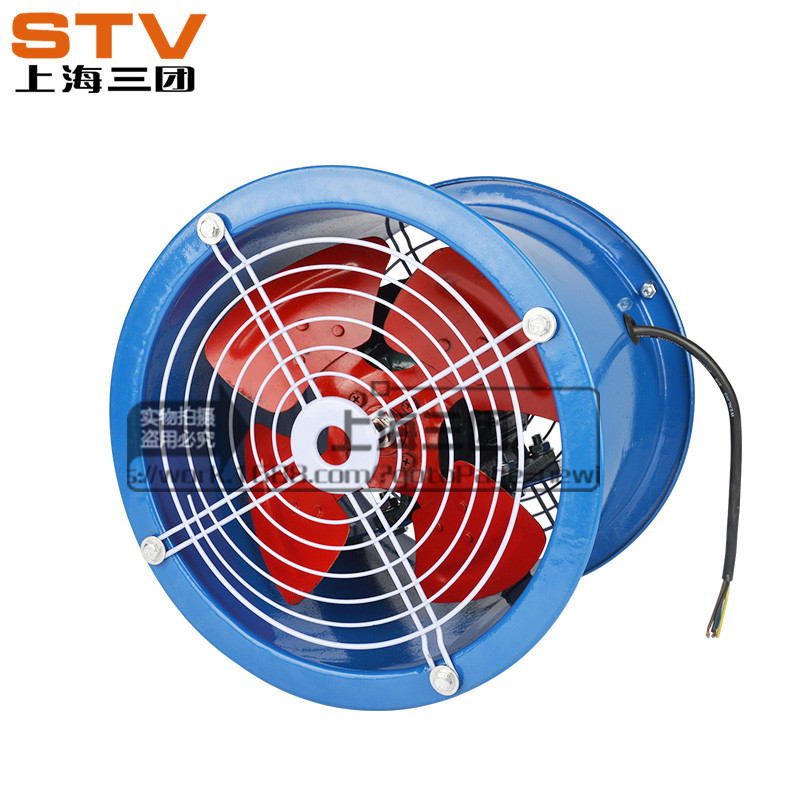 厂家批发SF轴流风机220V/380V管道式岗位式固定式1.5KW工业排风机