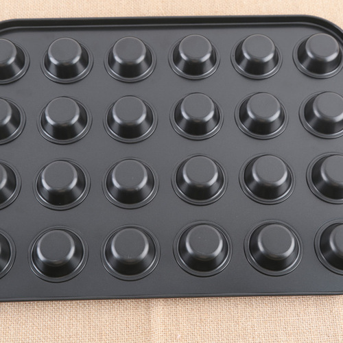 Mini 12-mold cupcake pan, 24-piece non-stick cupcake molds, mini pudding baking tray, cupcake baking molds, wholesale