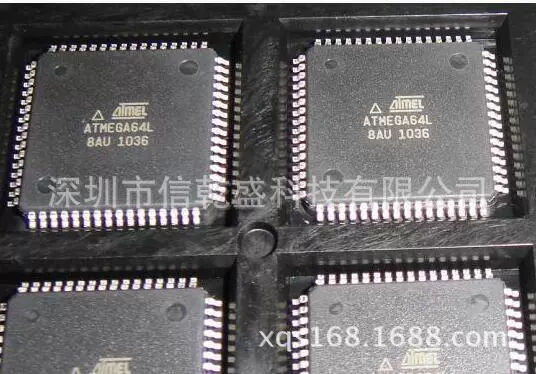供应 集成电路 ATMEGA64L-8AU 8位微控制器 集成电路