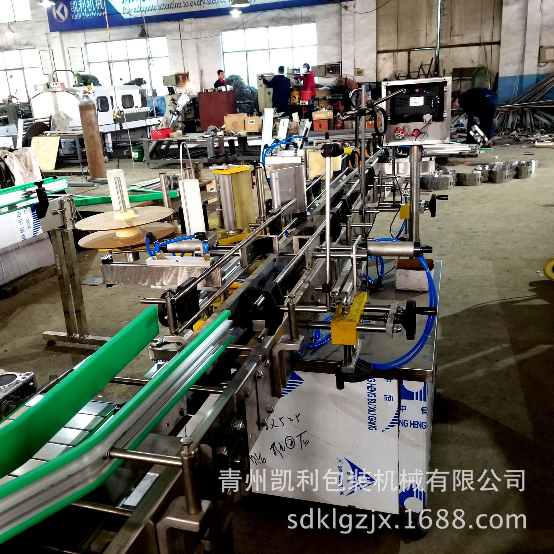 贴标机 全自动圆通贴标机 不干胶单面贴标机