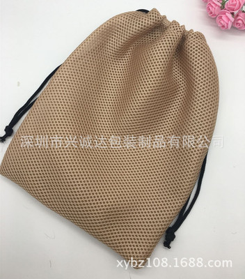 新品推薦 三角網布耳機袋 手機禮品網袋 三明治網袋