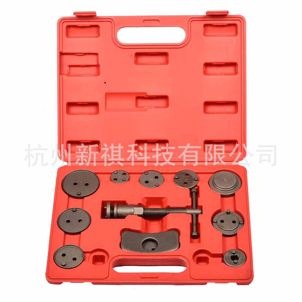 12件套碟式刹车分泵调整器 碟刹换刹车片工具 汽修专用工具