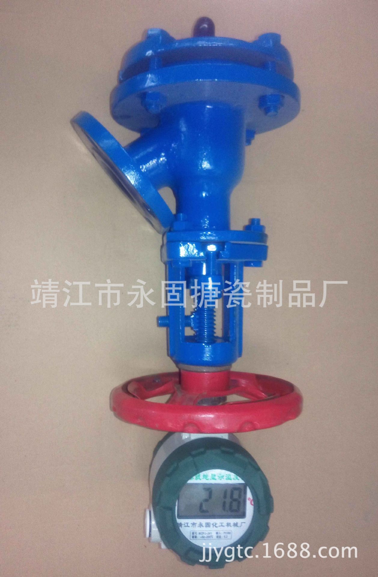 搪玻璃测温放料阀 搪瓷测温放料阀 搪玻璃测温排料阀 搪瓷测温阀