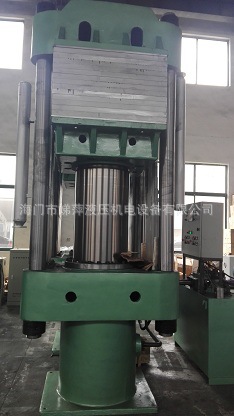 1000吨大型四柱式多层热压机 PLC控制 塑胶制品热压成型