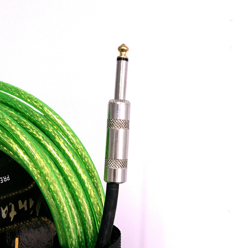 Fender Transparent Guitar Cable for Electric Guitar, Bass, and Speaker - 3m, 6M, 10M High-Quality Shielded Copper Core