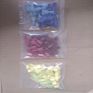 60个/30对蚂蚁夹+插片状尼龙全绝缘端子 专供跨境电商