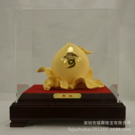 金属工艺品;绒沙金工艺品