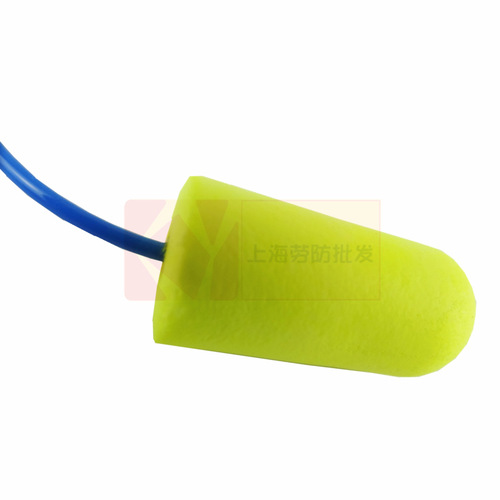 3M Earplugs 311-1250 Corded Yellow Foam Bullet Noise Reduction Sleep Study Work Protection