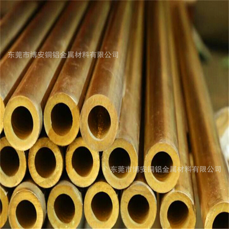 广州厚壁耐磨黄铜管报价 湖南H59黄铜六角管 异形挤压黄铜管厂家
