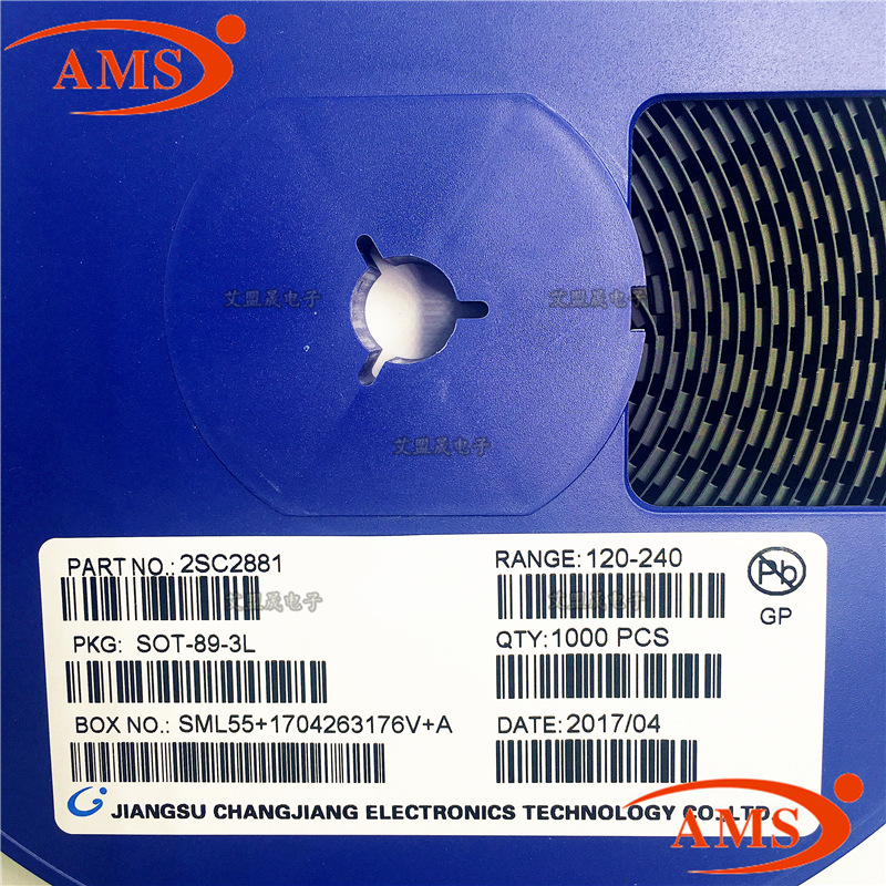 2SC2881 丝印:CY SOT-89 CJ/长电 贴片三极管晶体管 全新现货