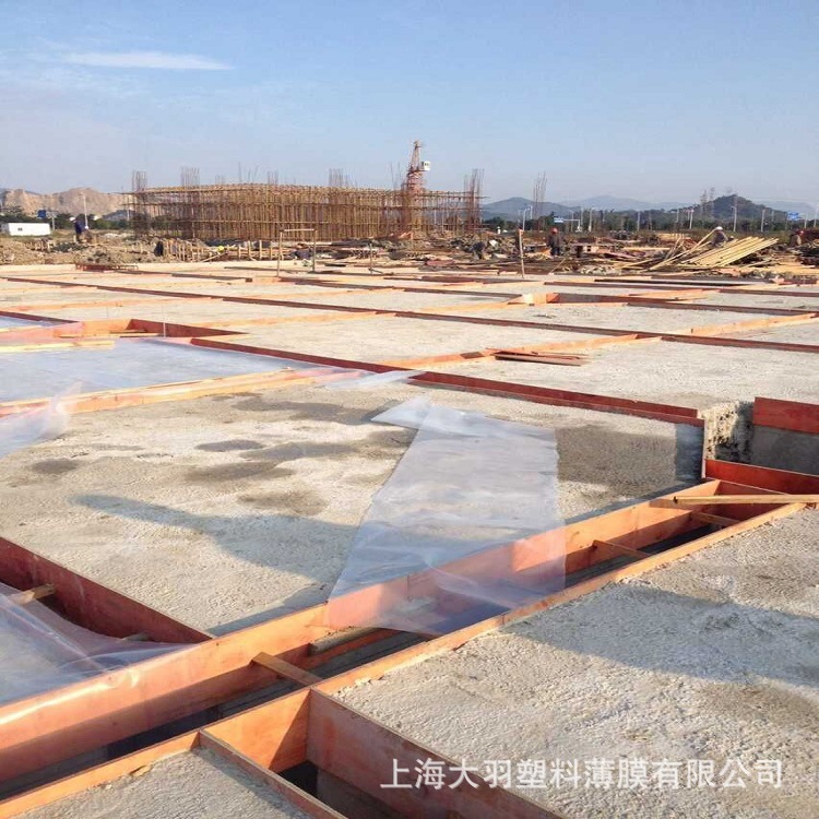 厂家定做PE防潮膜 工程建筑隔水隔离膜 地坪隔层保护薄膜批发